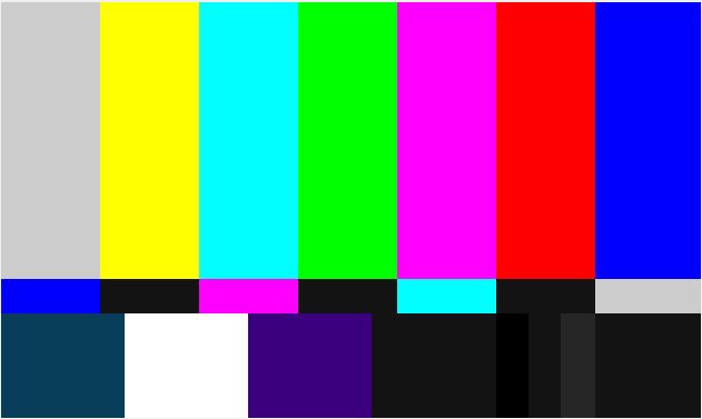 SMPTE Color Bars