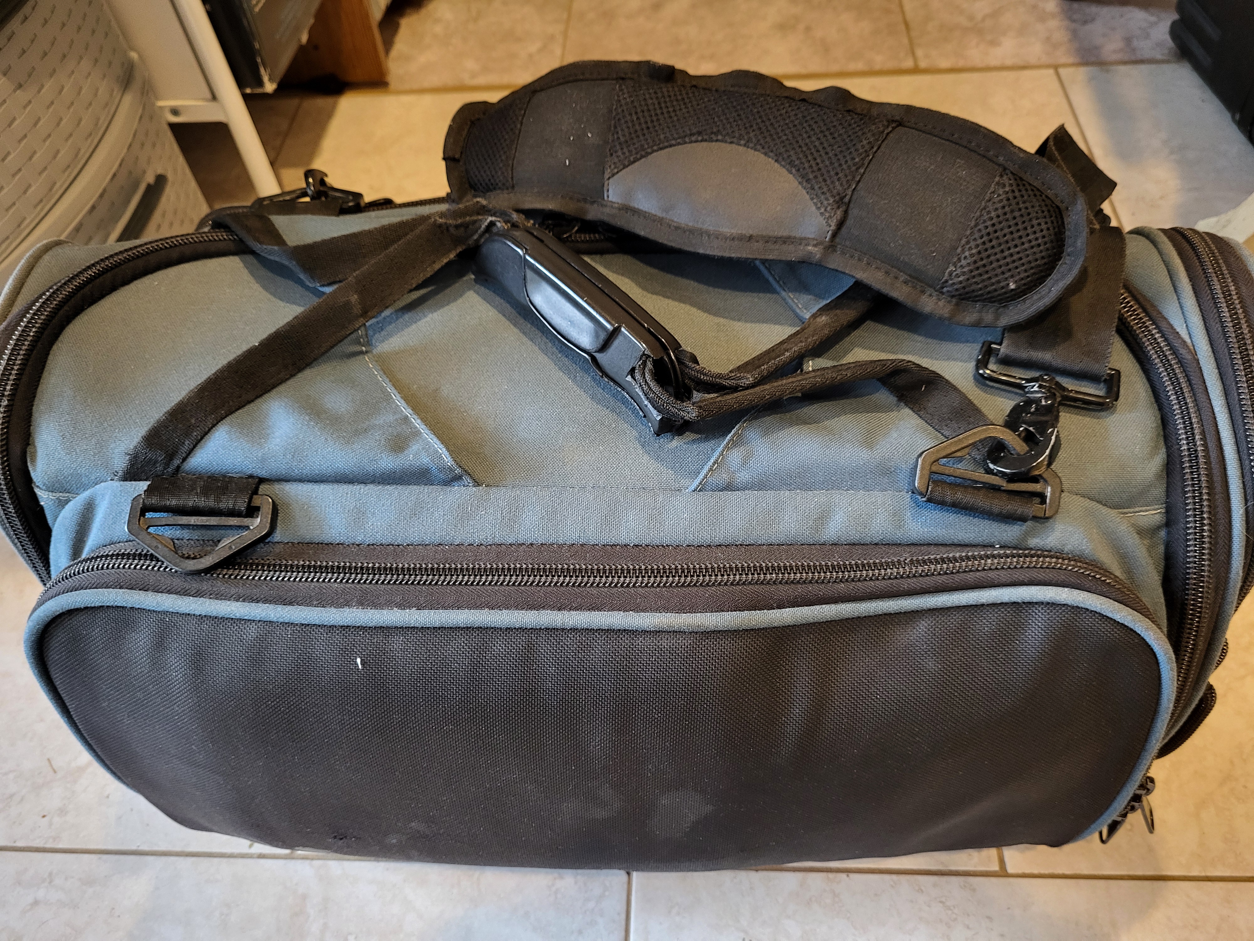 Petrol PCUB02 Camera Bag Back View